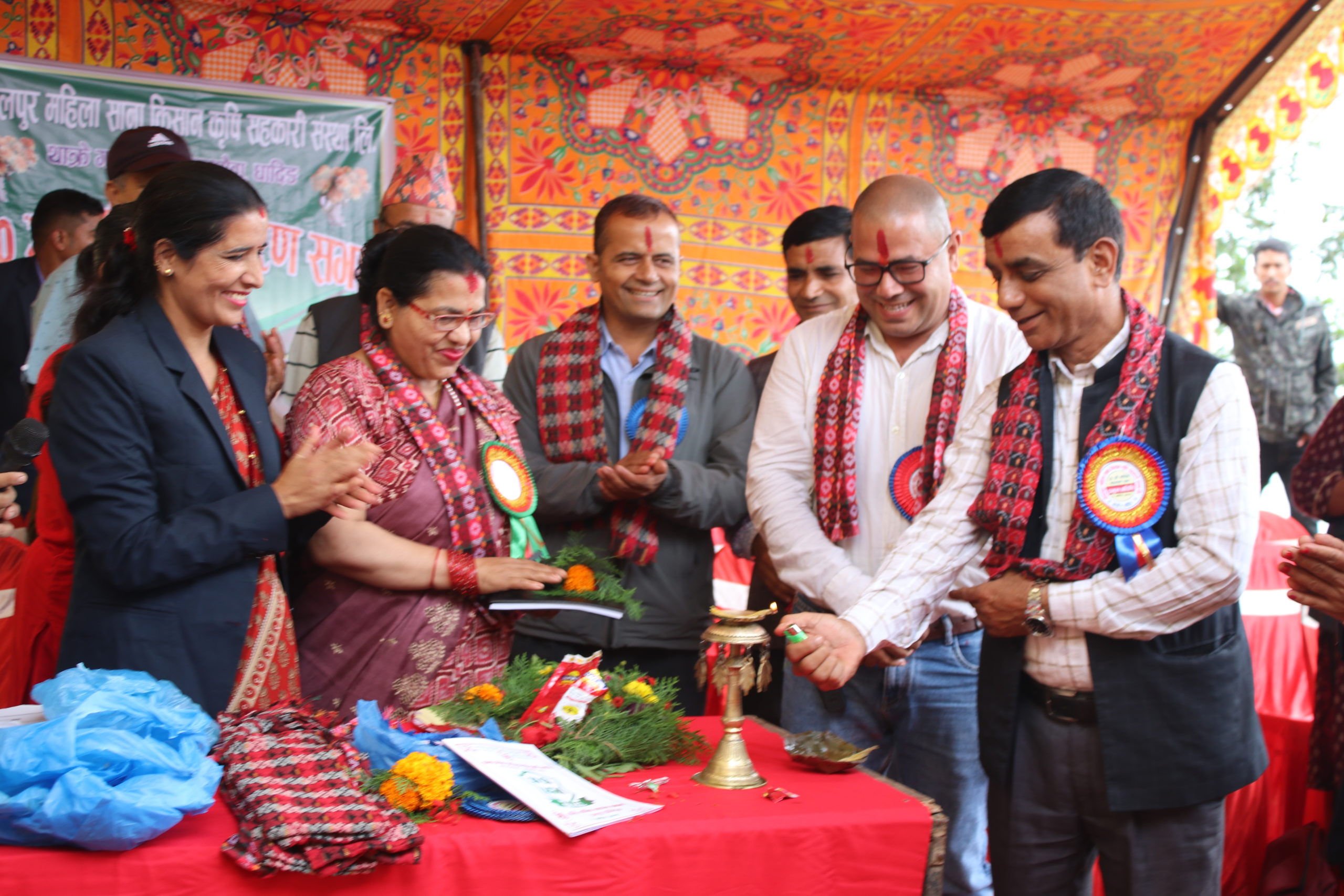 केवलपुर महिला साना किसान कृषि सहकारीको २०औं बार्षिक साधारण सभा सम्पन्न