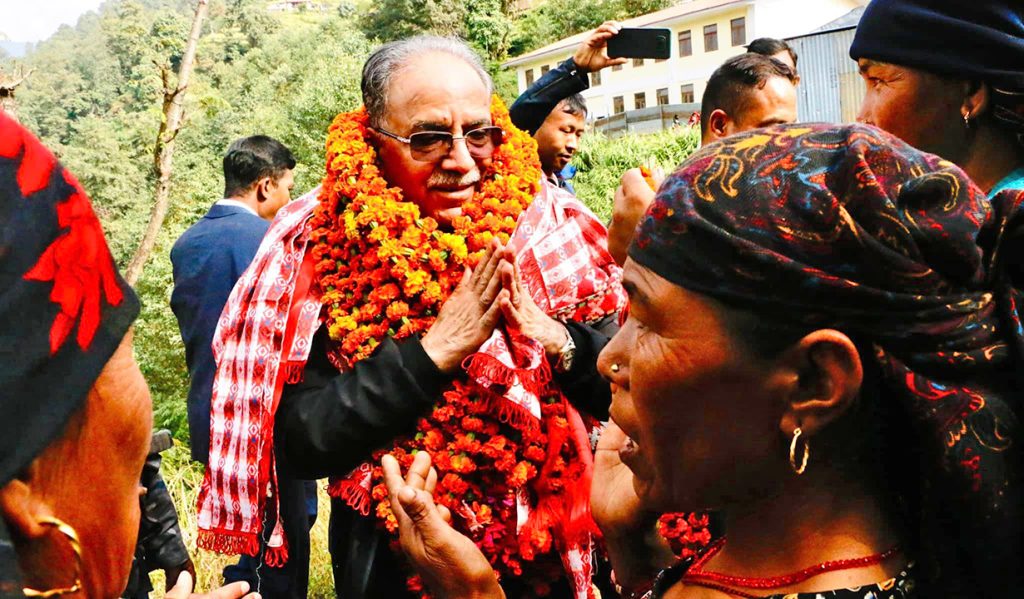 गोरखाबाट दोब्बर मतान्तरले अध्यक्ष दाहाल निर्वाचित