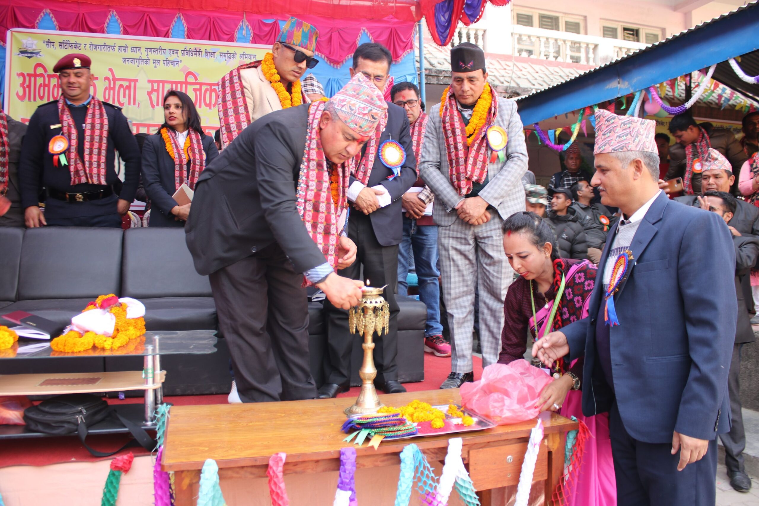 जनजागृति माध्यमिक विद्यालयमा अभिभाबक भेला तथा सामाजिक परीक्षण कार्यक्रम गरियो